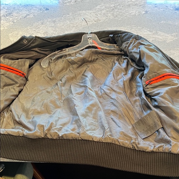 Andrew Marc Men's Black Bomber Jacket M - Picture 11 of 12